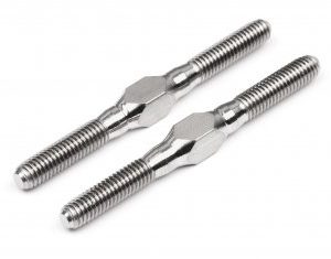 102497 TITANIUM TURNBUCKLE M3x34mm (2pcs)