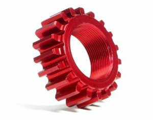 76979 ALUMINUM THREADED PINION GEAR 19Tx12mm (1M)