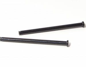 86071 FLANGE SHAFT 4x62mm (BLACK/2pcs)