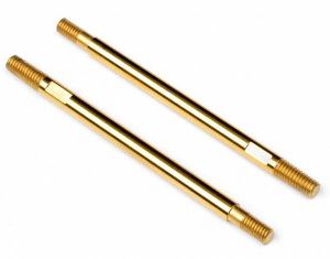 86842 TITANIUM NITRIDE COATED SHOCK SHAFT 3x50mm (2pcs)