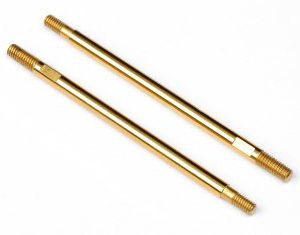 86843 TITANIUM NITRIDE COATED SHOCK SHAFT 3x58mm (2pcs)